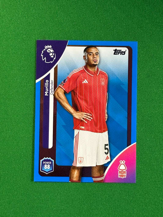Murrilo Blue Parallel Base - Topps Premier League 2026