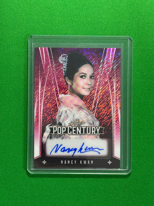Nancy Kwan Autograph 1/8 - Leaf Pop Century 2025