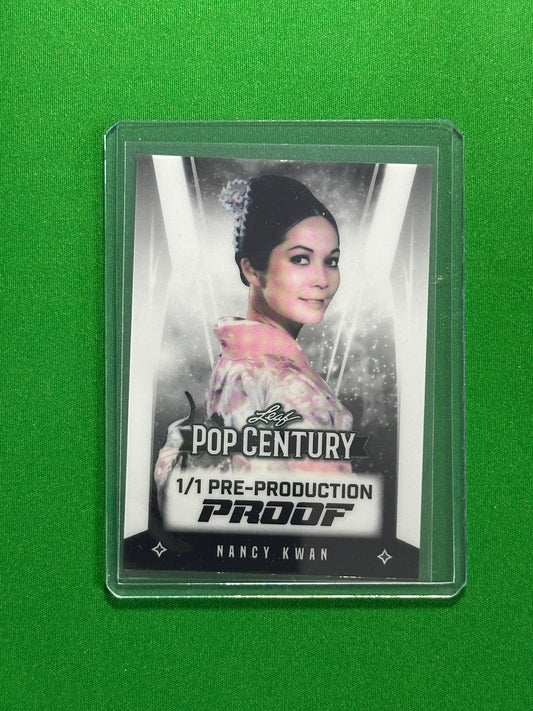 Nancy Kwan Pre-Production Proof 1/1 - Leaf Pop Century 2025