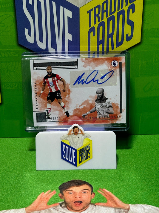Nathan Redmond Autograph 29/99 - Southampton - Panini Impeccable 2019/20 Main