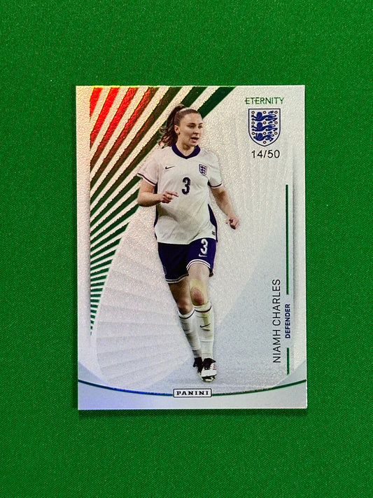 Niamh Charles Numbered Parallel 14/50 - Panini Lionesses Eternity 2025