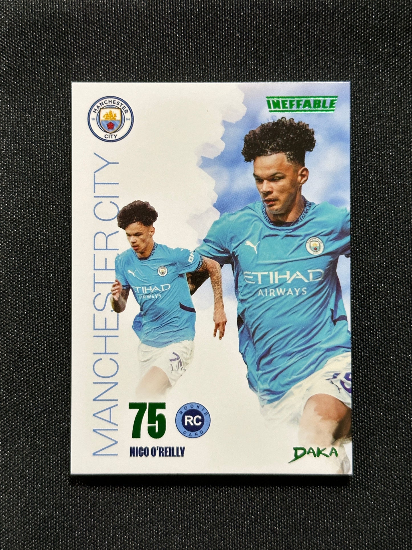 Nico O'Reilly Numbered Parallel 04/05 - Daka Manchester City One & Two 2024/25
