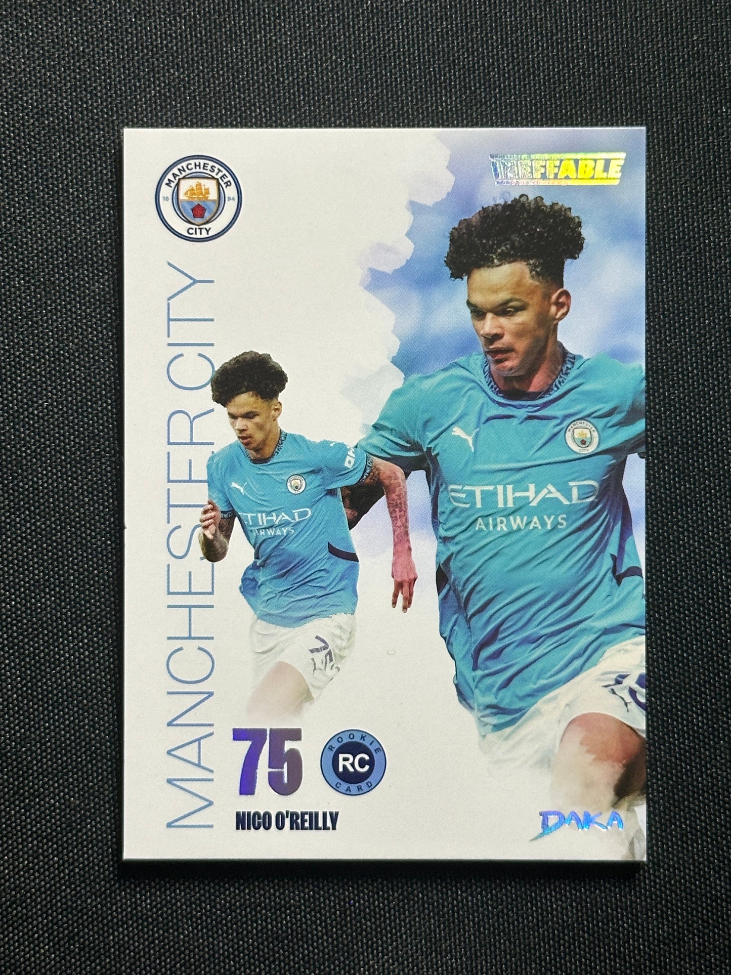 Nico O'Reilly Numbered Parallel 176/199 - Daka Manchester City One & Two 2024/25