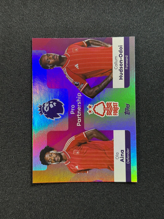 Ola Aina/Callum Hudson-Odoi Nottingham Forest Pro Partnership - Topps Premier League 2026