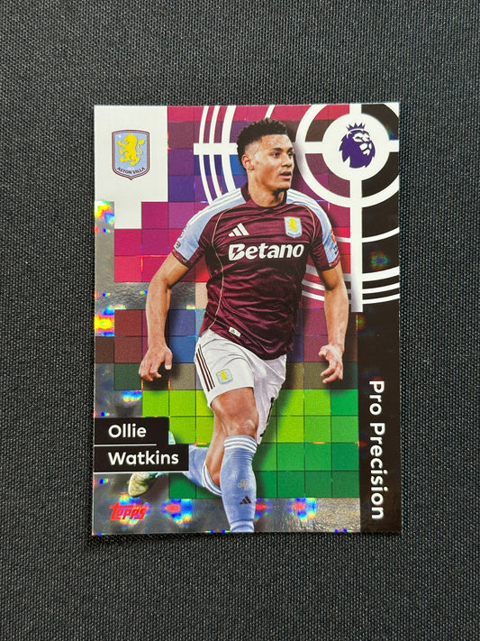 Ollie Watkins Aston Villa Pro Precision - Topps Premier League 2026