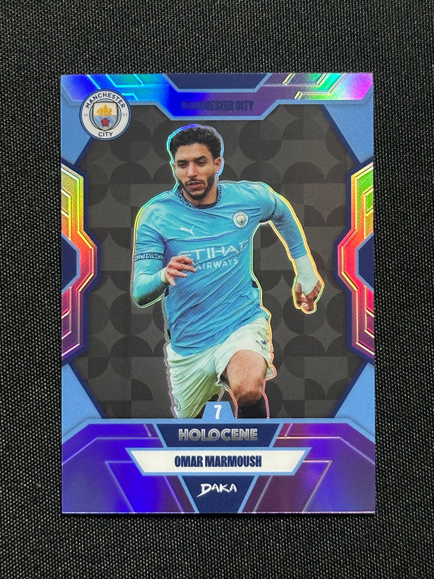 Omar Marmoush Numbered Parallel 01/99 - Daka Manchester City One & Two 2024/25
