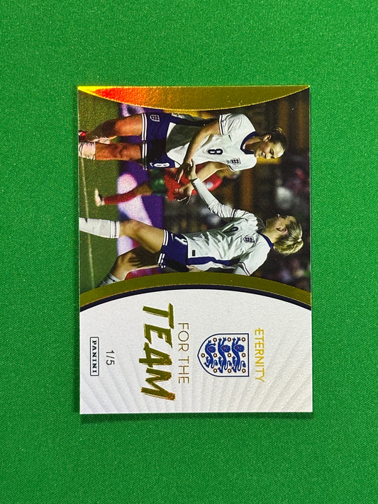 POR 1-1 ENG For the Team 1/5 - Panini Lionesses Eternity 2025