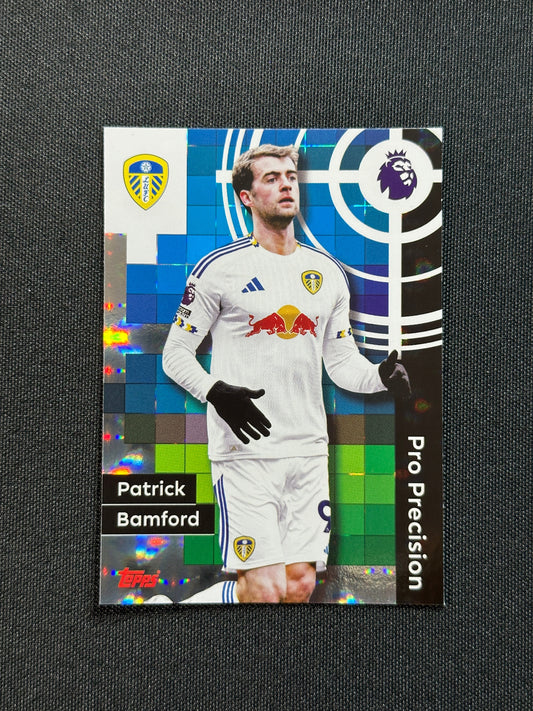 Patrick Bamford Leeds United Pro Precision - Topps Premier League 2026
