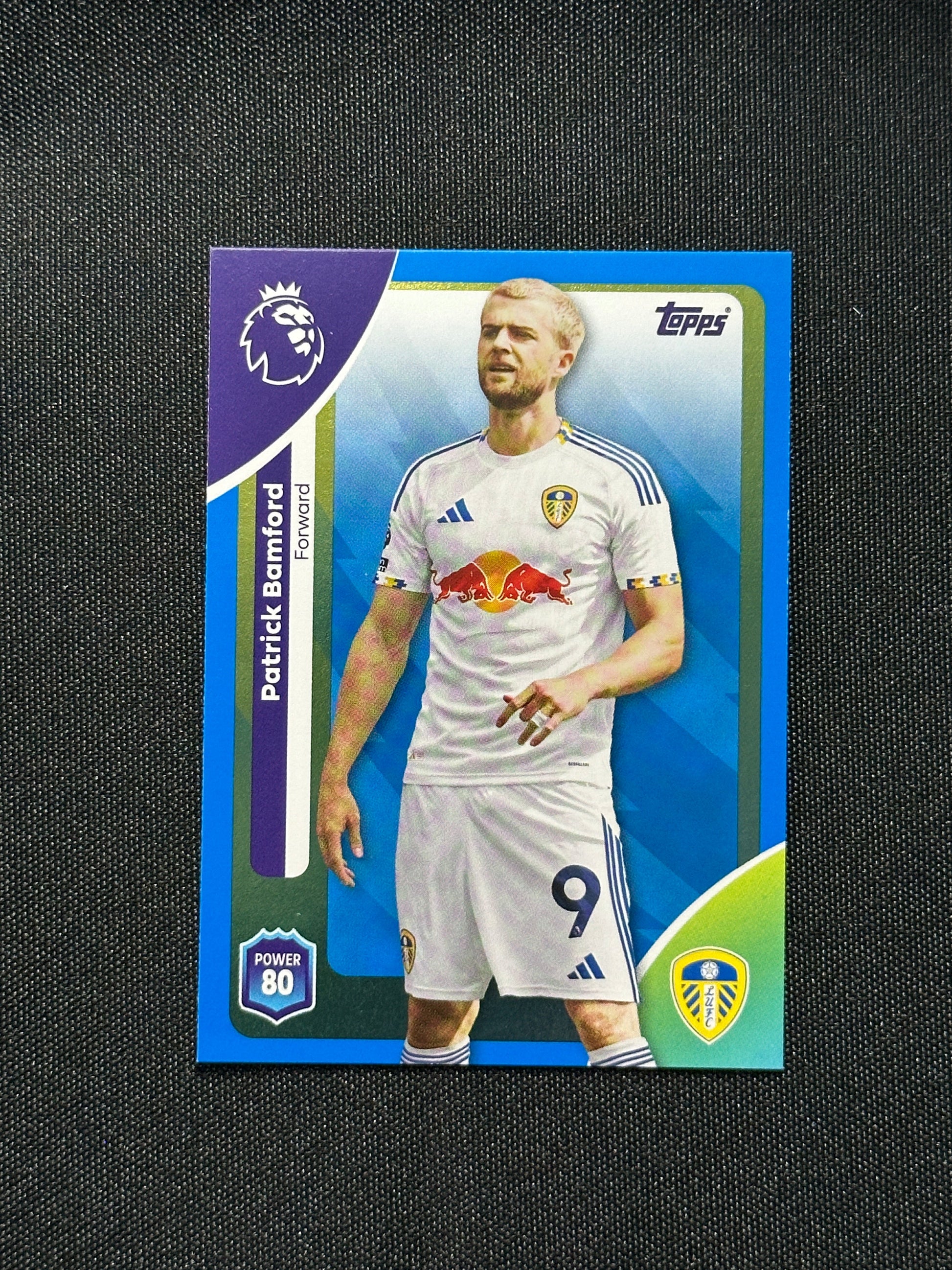 Patrick Bankford Blue Parallel Base - Topps Premier League 2026