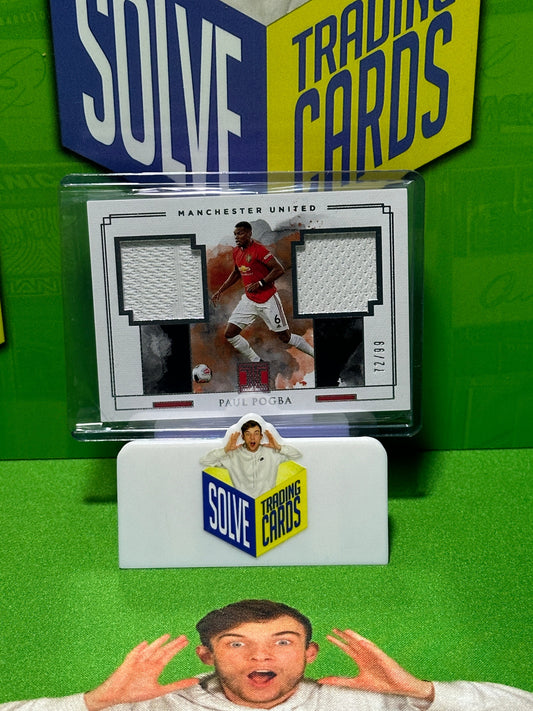 Paul Pogba Patch 72/99 - Manchester United - Panini Impeccable 2019/20 Main