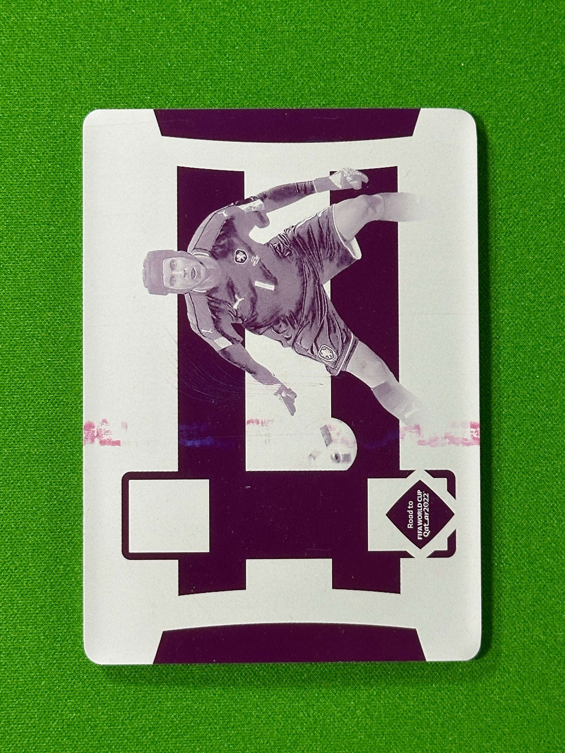 Petr Cech Printing Plate 1 of 1 - Czech Republic - Panini National Treasures World Cup 2022 Front