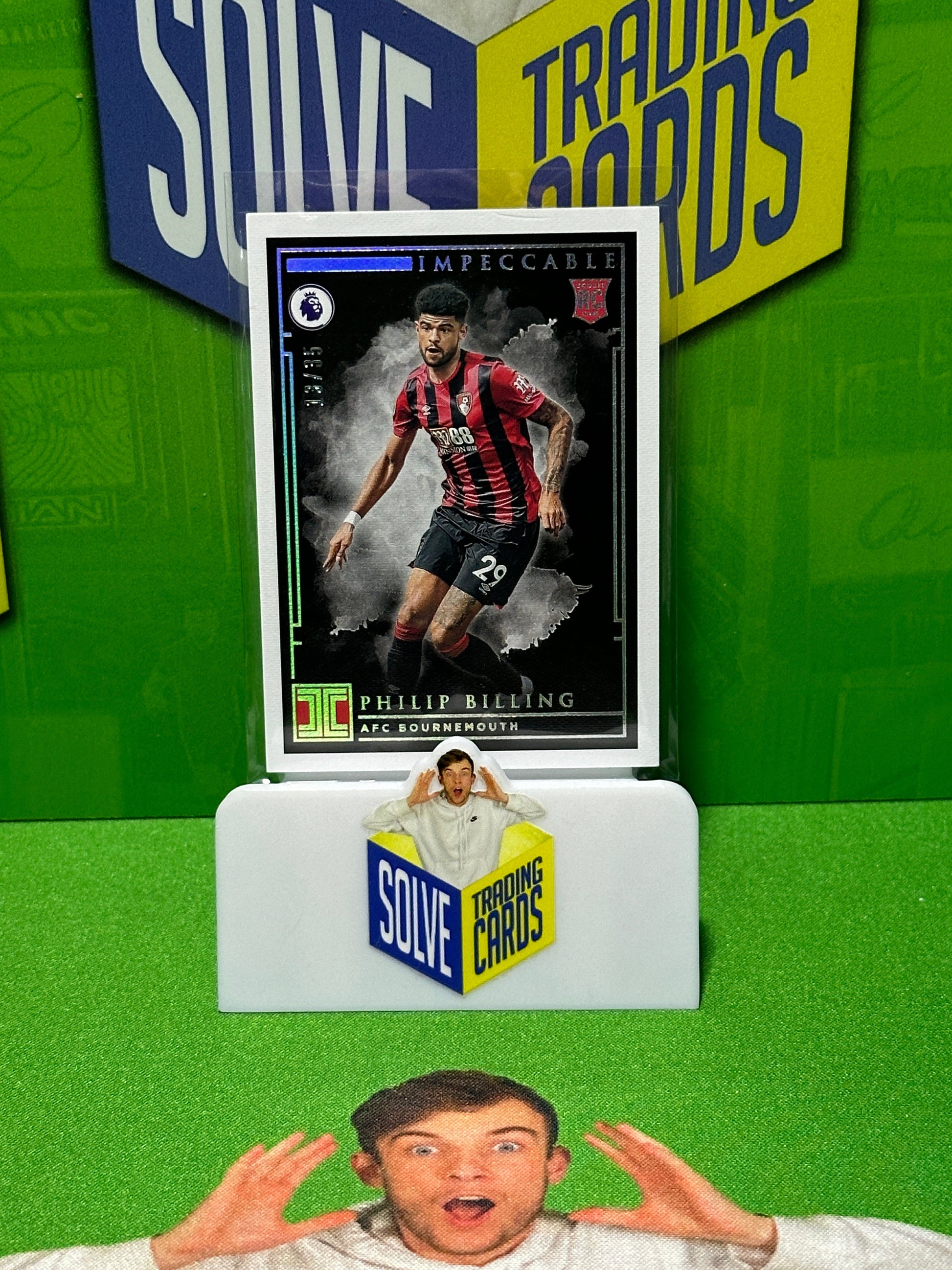 Philip Billing 13/35 - Bournemouth - Panini Impeccable 2019/20 Main