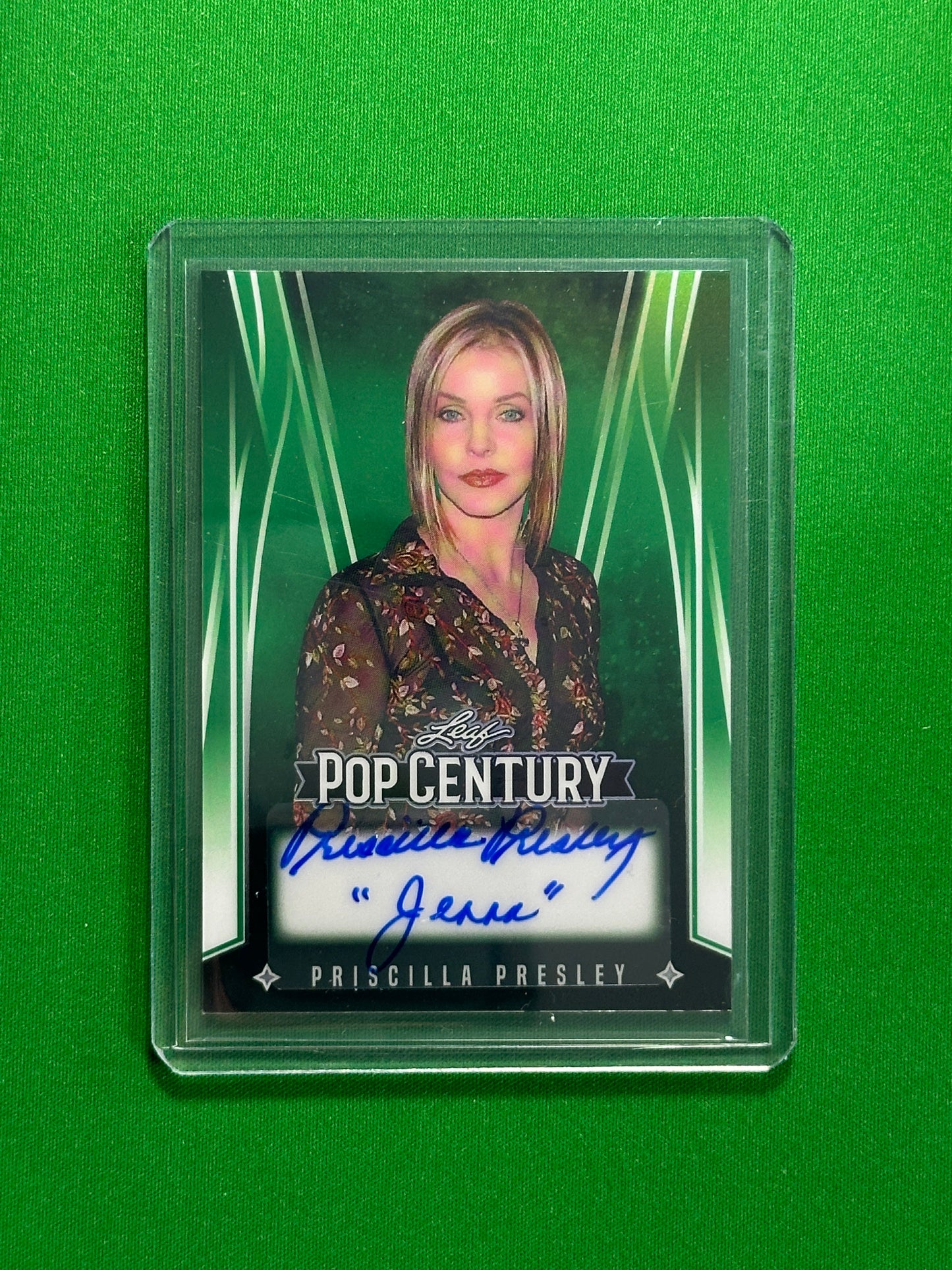 Priscilla Presley Autograph 2/5 - Leaf Pop Century 2025