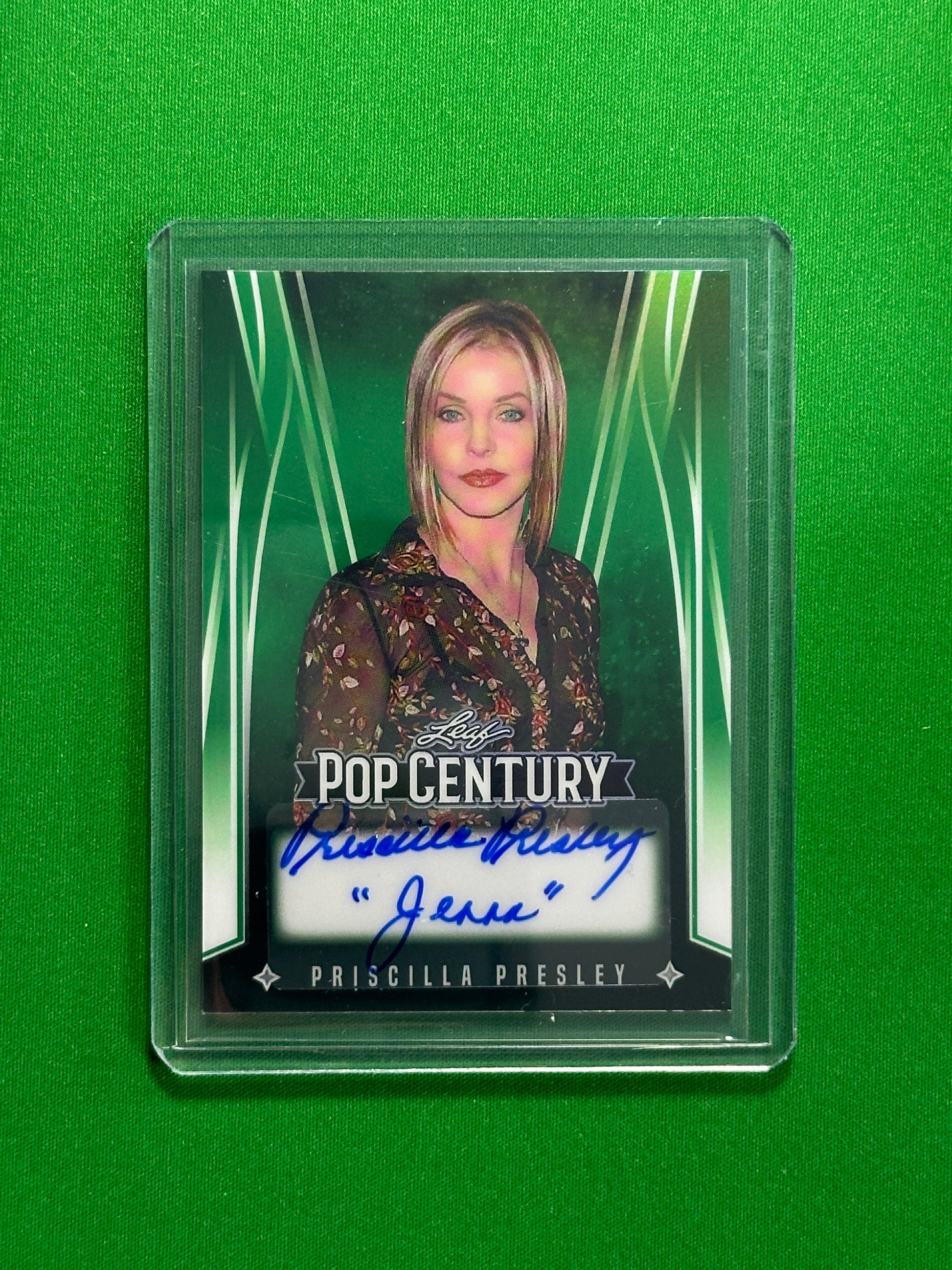 Priscilla Presley Autograph 2/5 - Leaf Pop Century 2025