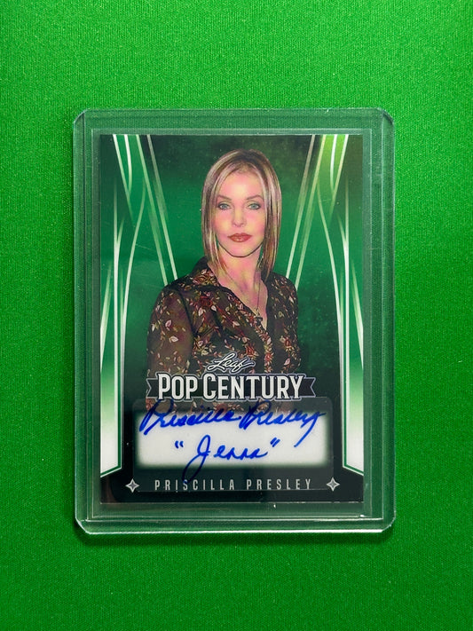 Priscilla Presley Autograph 2/5 - Leaf Pop Century 2025