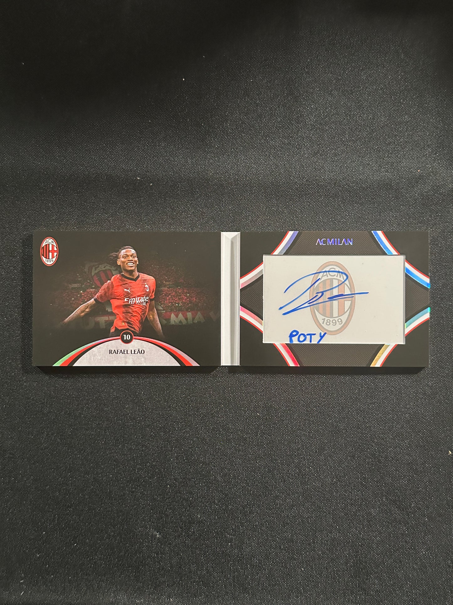 Rafael Leao Autograph Booklet 15/18 - DAKA AC MIlan 2023/24