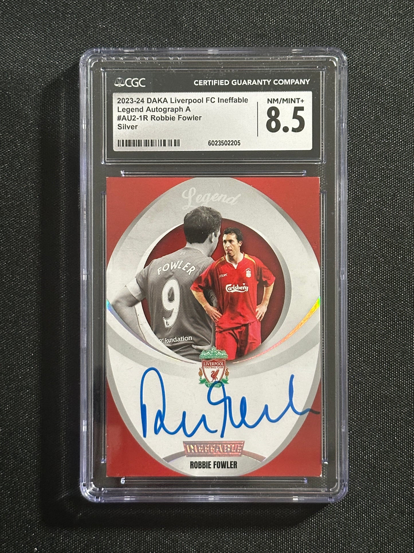 Robbie Fowler Autograph 04/83 - DAKA Liverpool 2023/24