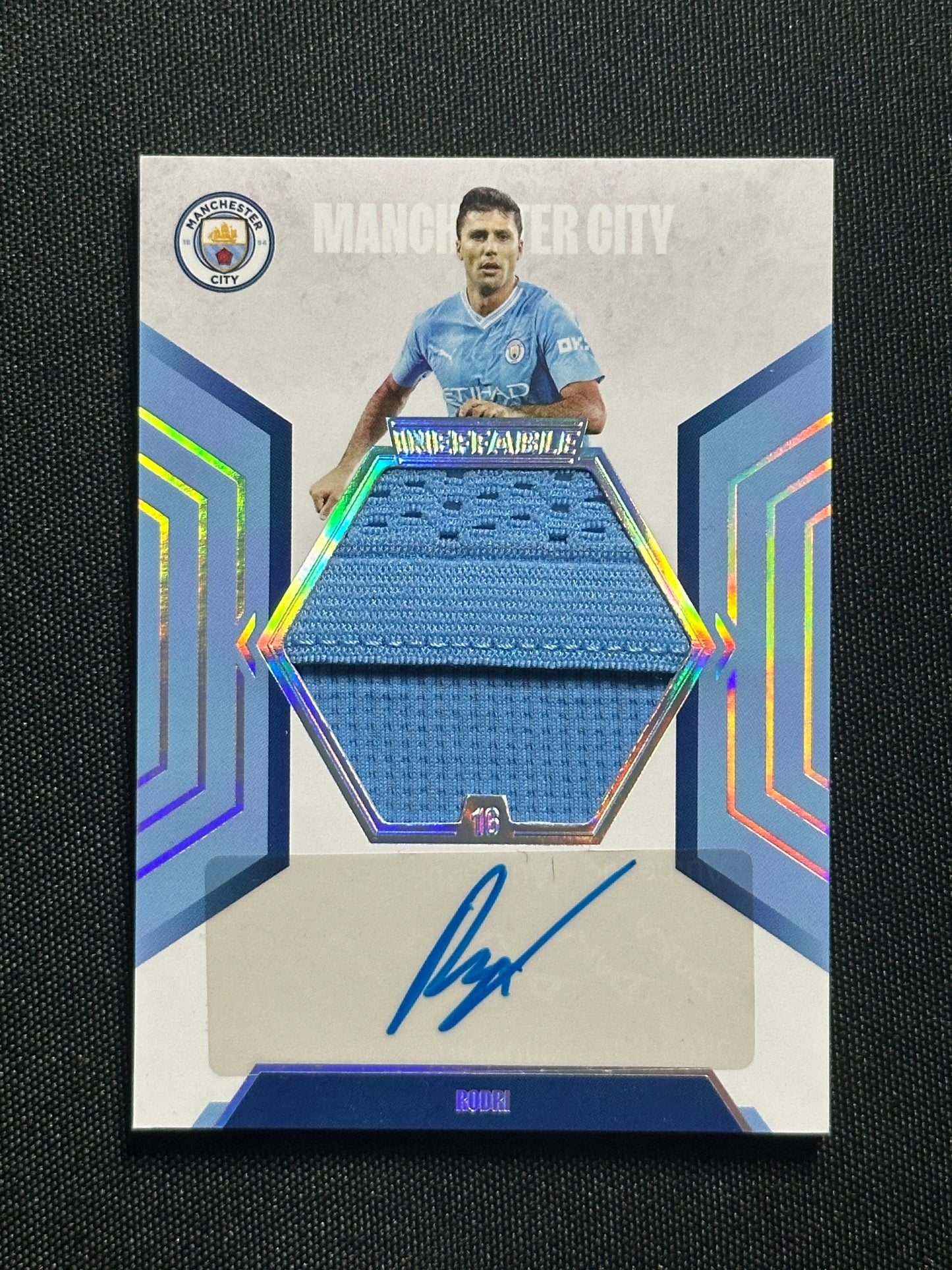 Rodri Autograph 03/10 - Daka Manchester City Ineffable 2023/24