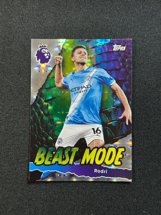 Rodri Manchester City Beast Mode - Topps Premier League 2026