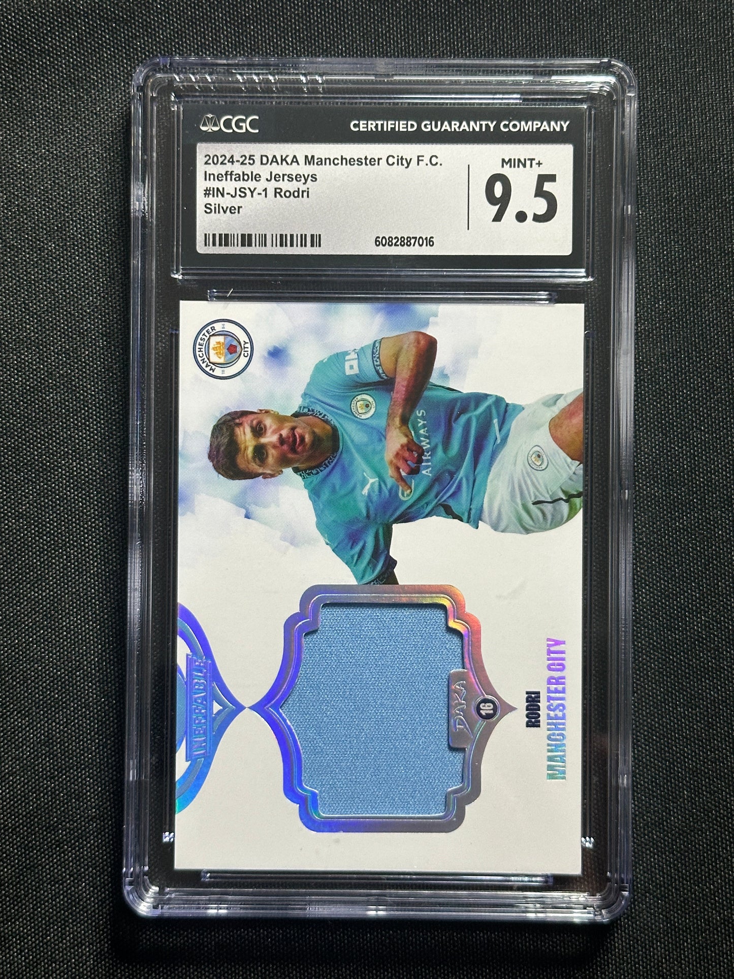 Rodri Relic 17/75 - Daka Manchester City One & Two 2024/25