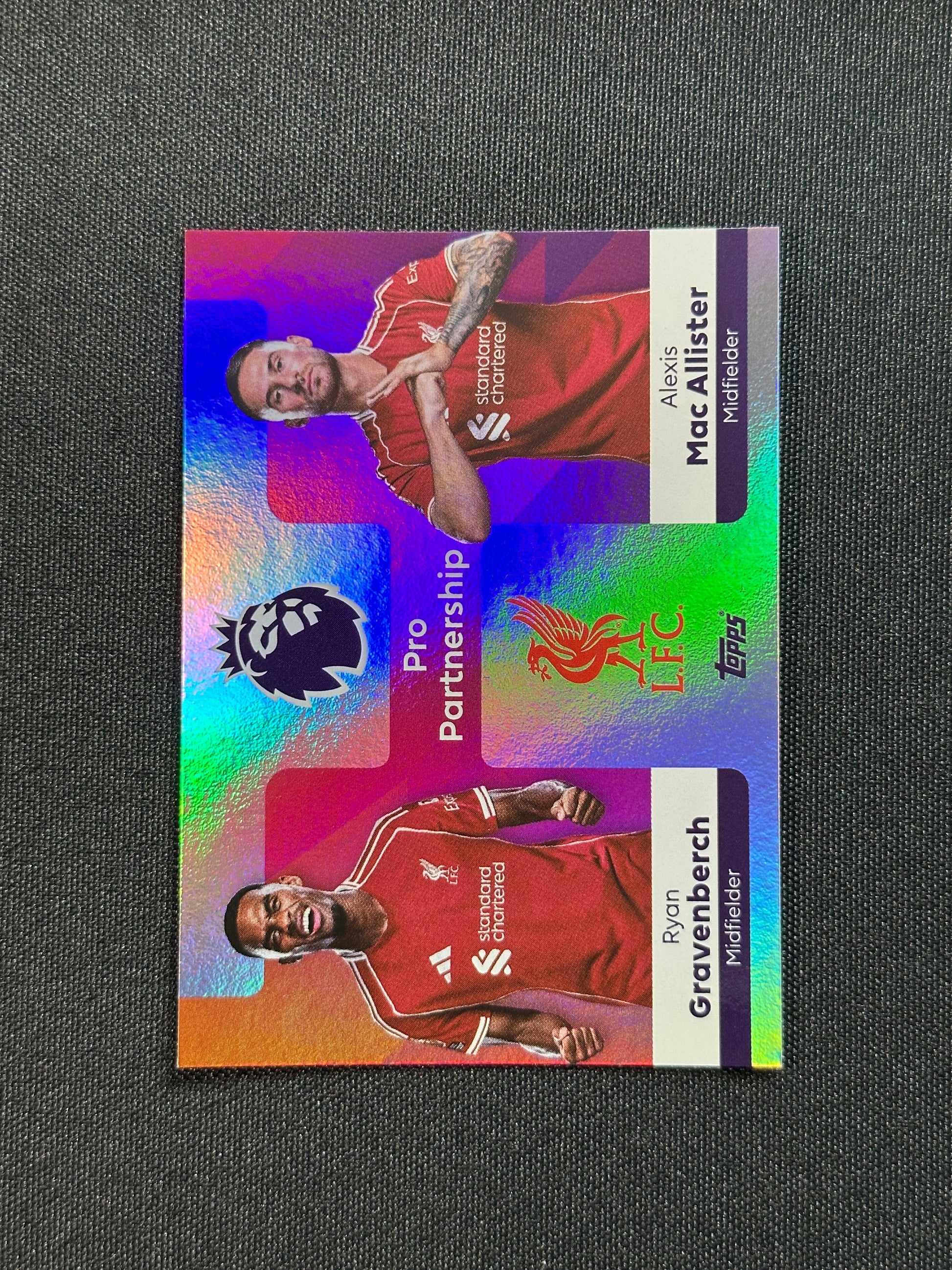 Ryan Gravenberch/Alexis Mac Allister Liverpool Pro Partnership - Topps Premier League 2026