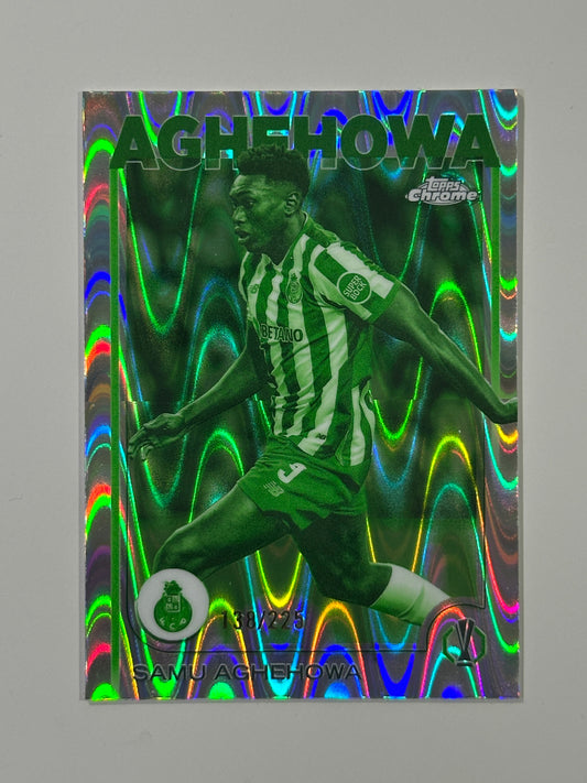 Samu Aghehowa Numbered Parallel 138/225 - Topps Chrome 2024/25