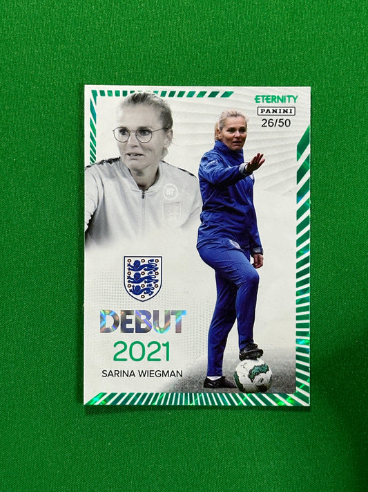 Sarina Wiegmann Debut 26/50 - Panini Lionesses Eternity 2025