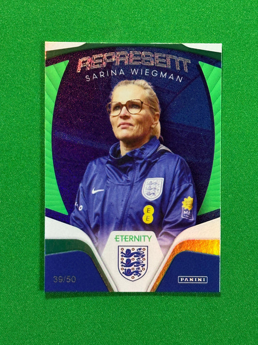 Sarina Wiegmann Represent 39/50 - Panini Lionesses Eternity 2025