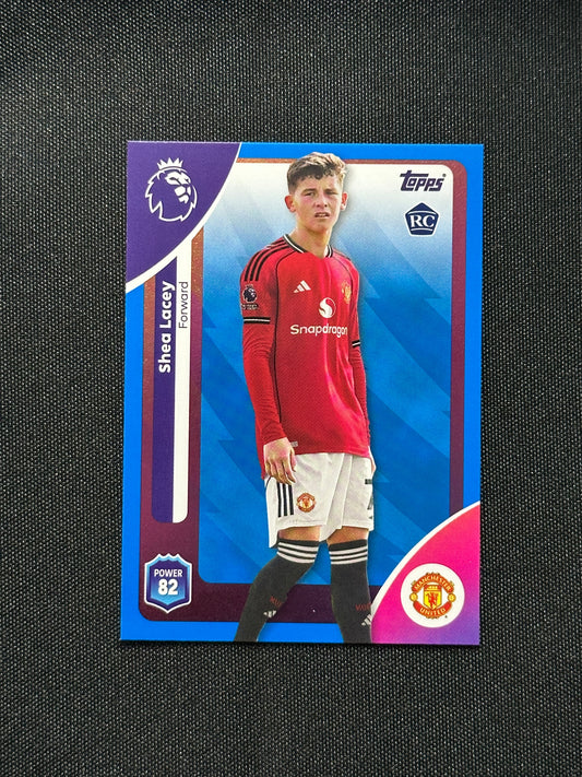 Shea Lacey Blue Parallel Base - Topps Premier League 2026