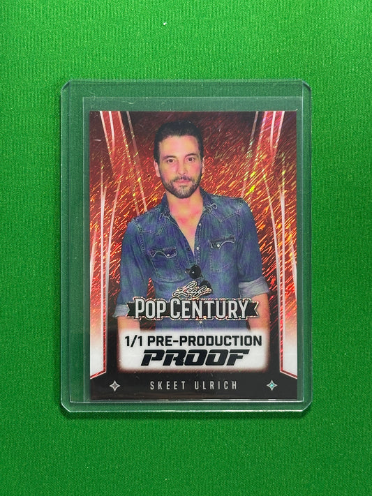 Skeet Ulrich Pre-Production Proof 1/1 - Leaf Pop Century 2025