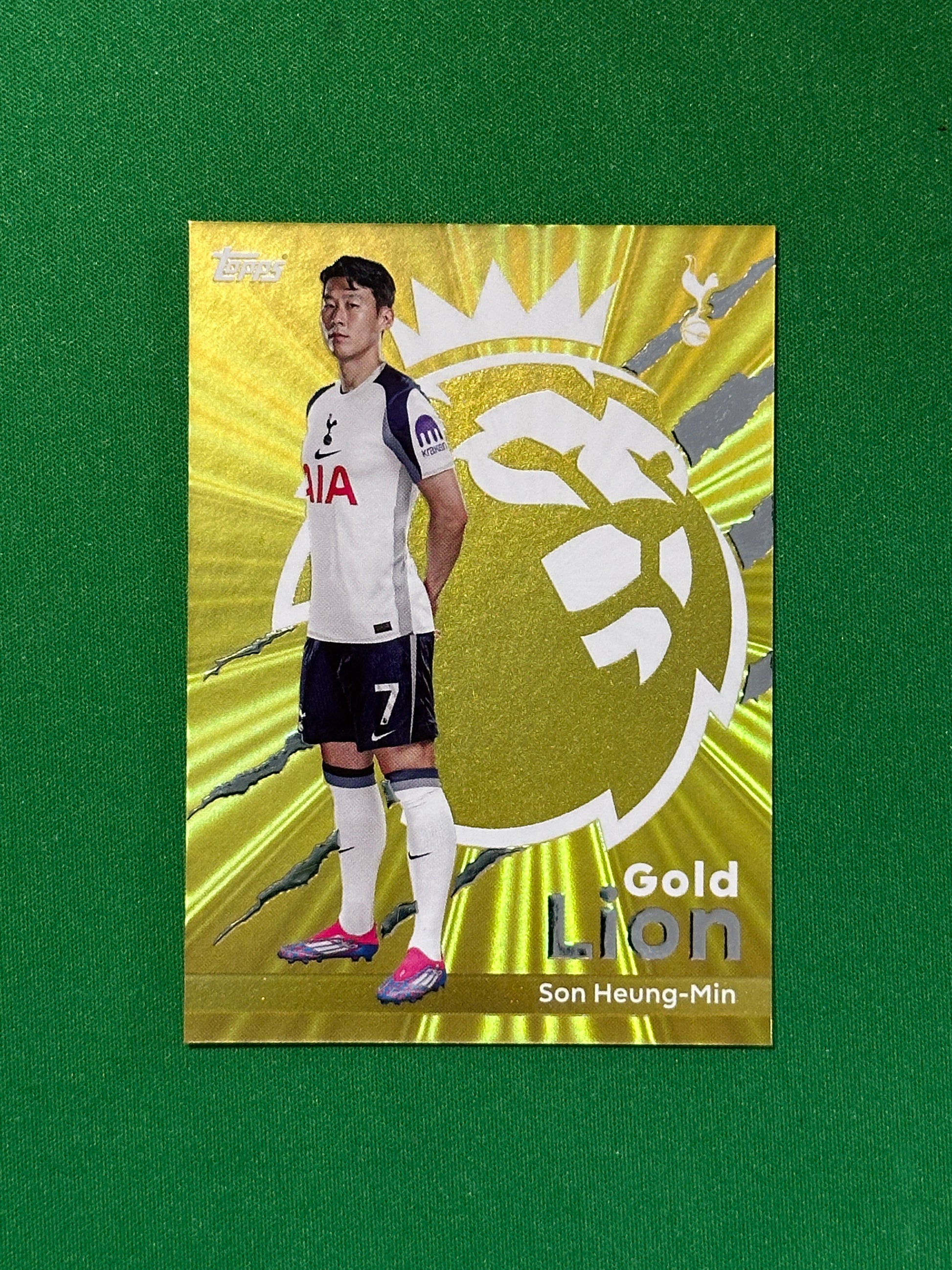 Son Heung-Min Gold Lion - Topps Premier League 2026