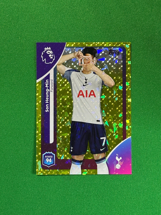 Son Heung-Min Numbered Parallel 109/299 - Topps Premier League 2026