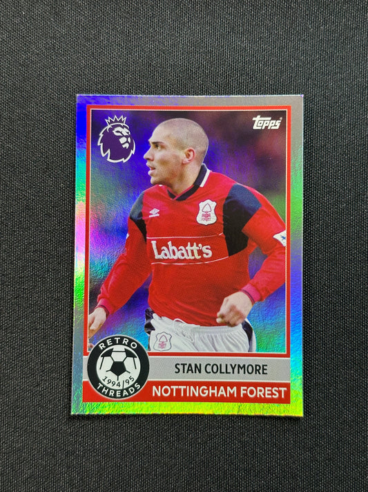 Stan Collymore Nottingham Forest Retro Threads - Topps Premier League 2026