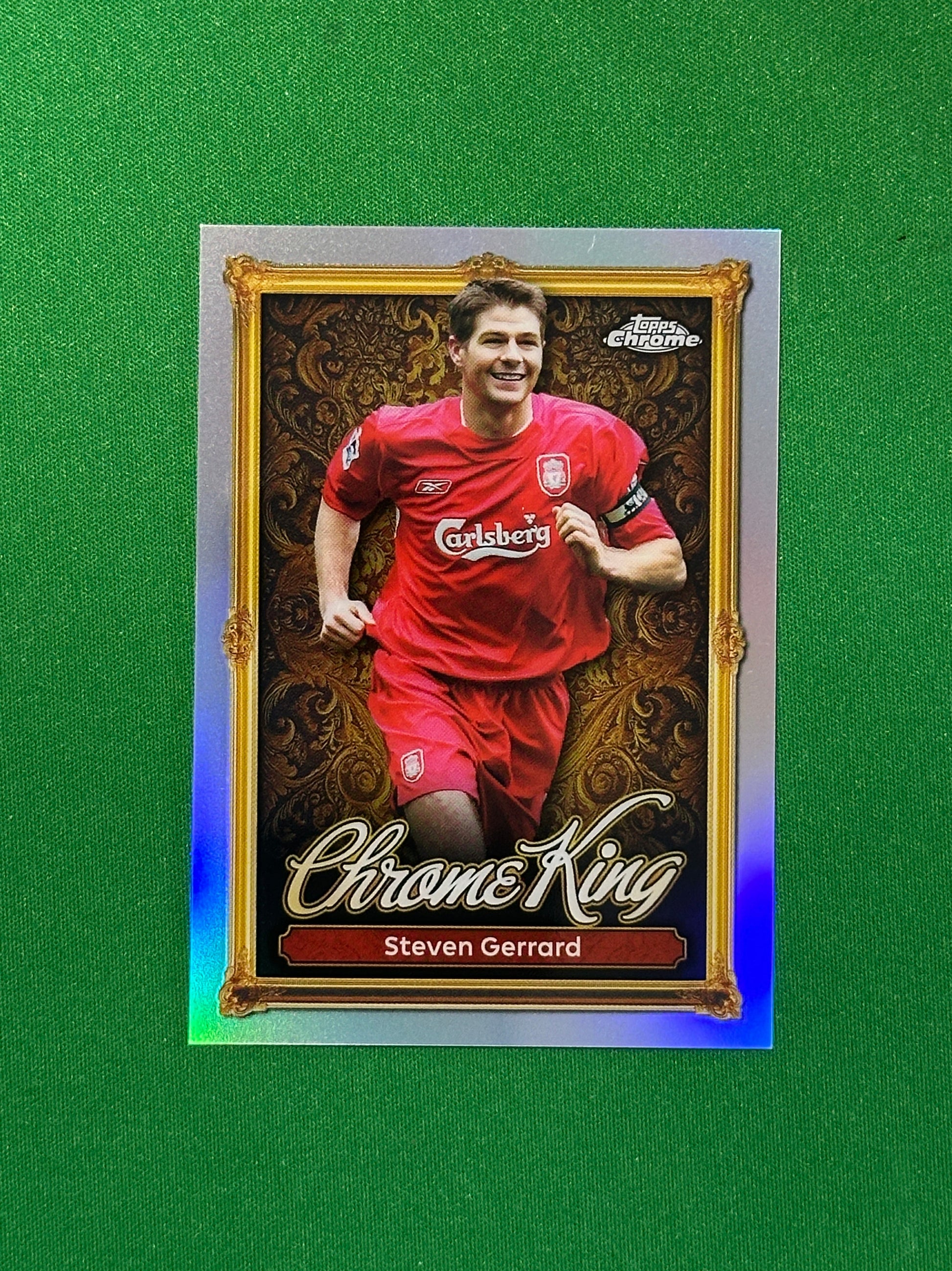 Steven Gerrard Chrome King - Topps Premier League 2026