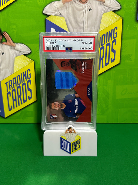 Suarez Patch 22/25 - DAKA Athletico Madrid 2021-22 - CGC 10