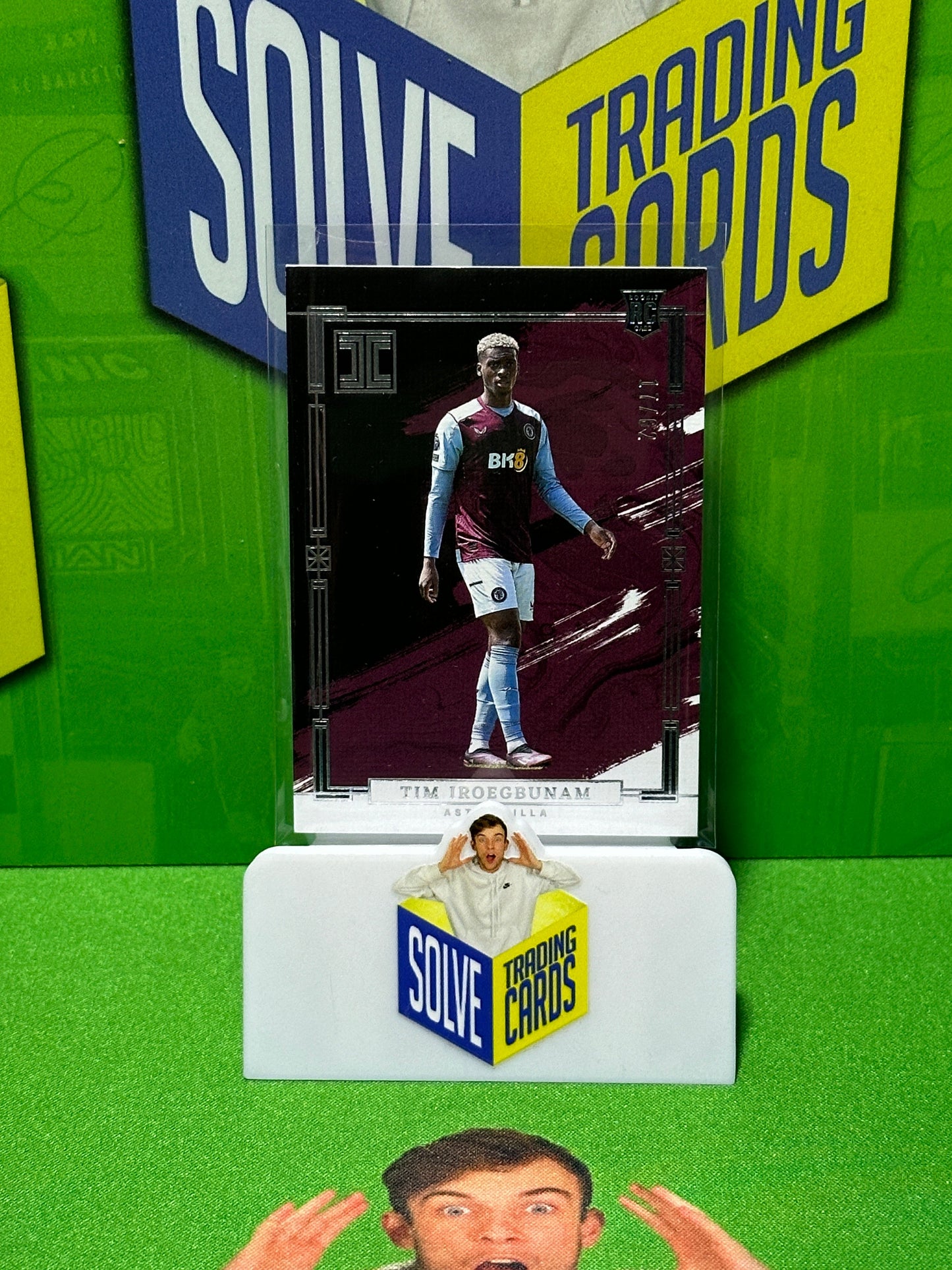 Tim Iroegbunam 17/62 - Aston Villa - Panini Impeccable 2023/24 Main