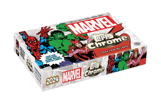 Topps Marvel Chrome 2024 爱好盒