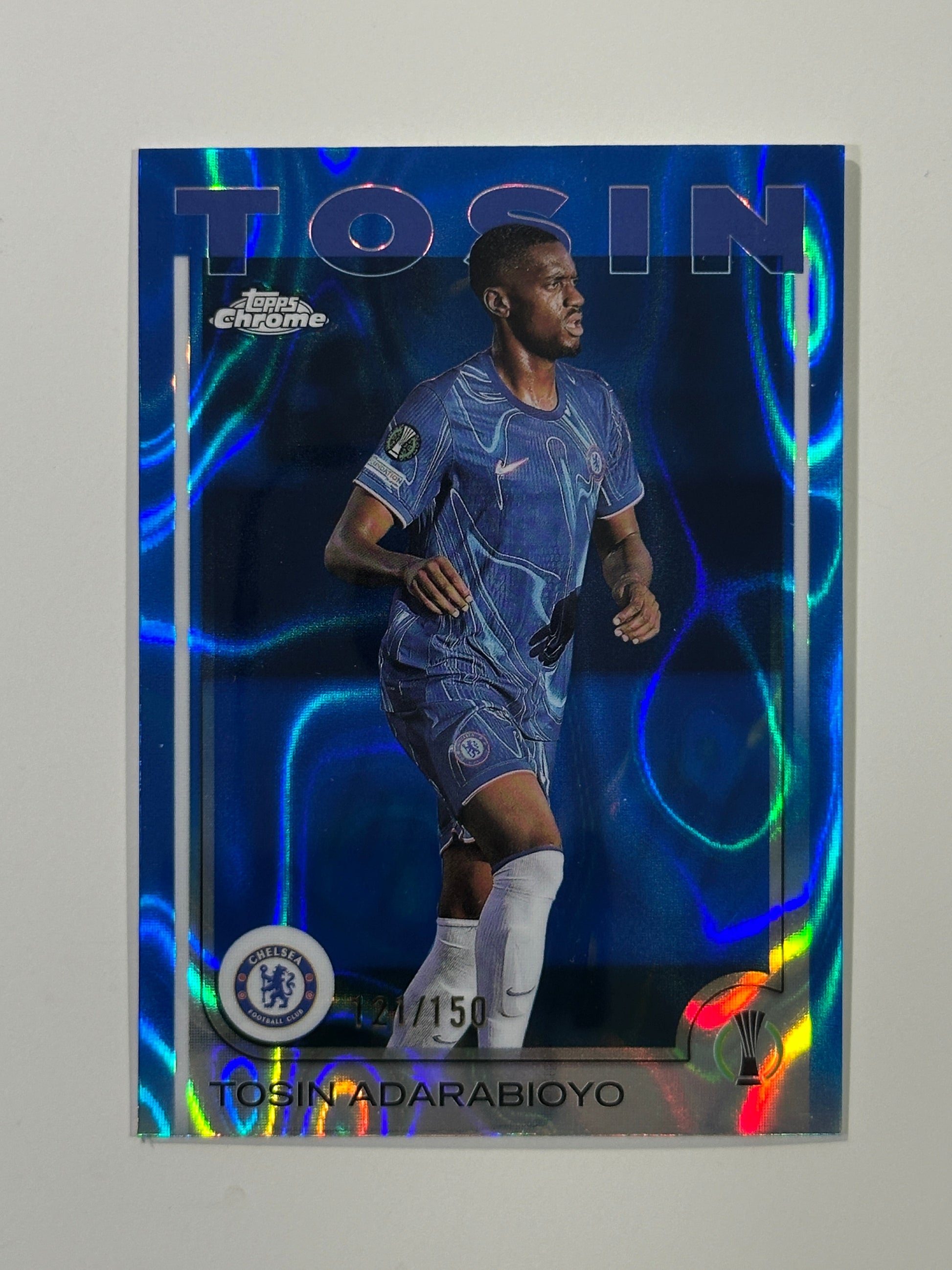Tosin Adarabioyo Numbered Parallel 121/150 - Topps Chrome 2024/25