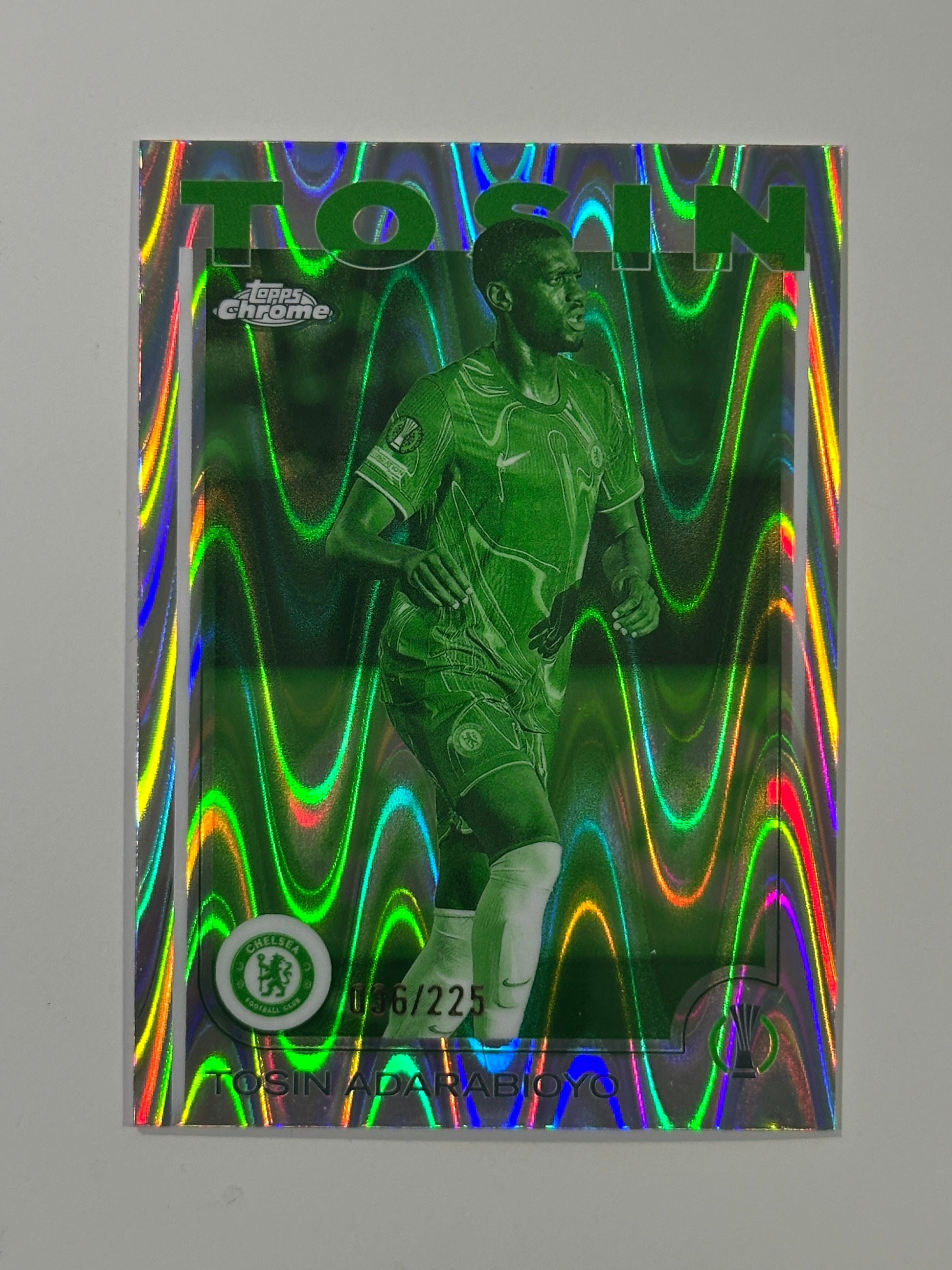 Tosin Adarabioyo Numbered Parallel 36/225 - Topps Chrome 2024/25