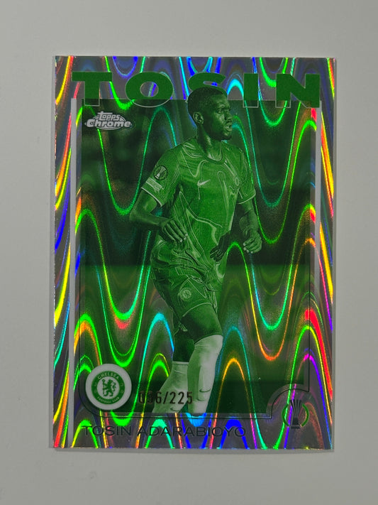 Tosin Adarabioyo Numbered Parallel 36/225 - Topps Chrome 2024/25