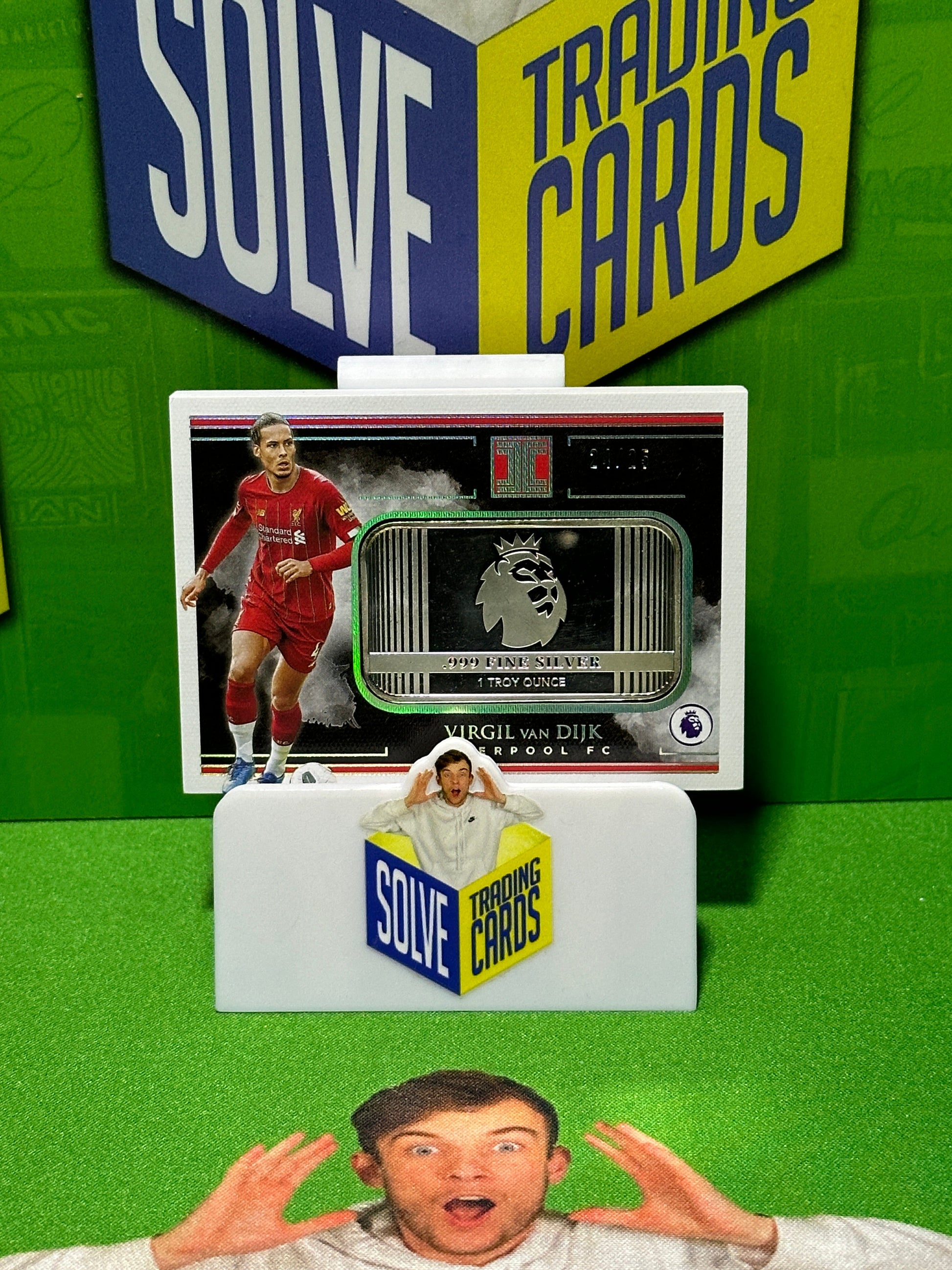 Virgil Van Dijk Silver Bar 24/25 - Liverpool - Panini Impeccable 2019/20 Main