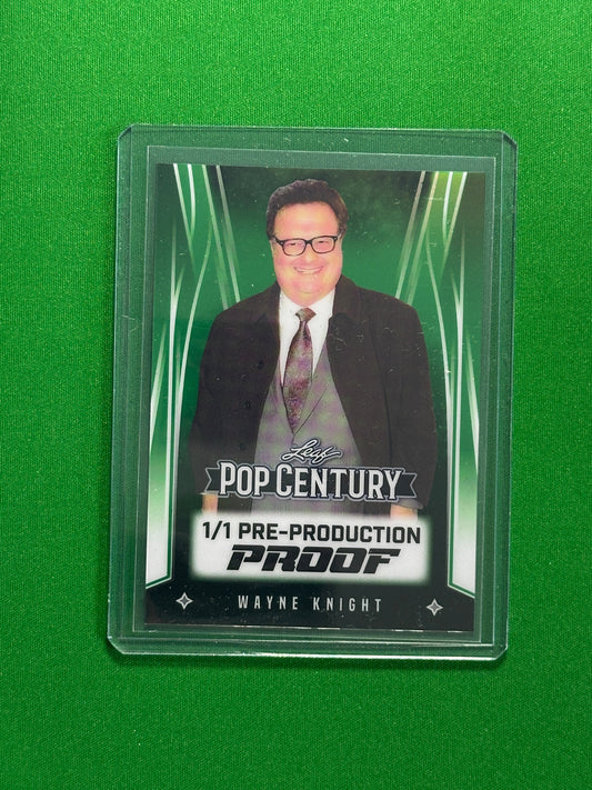 Wayne Knight Pre-Production Proof 1/1 - Leaf Pop Century 2025