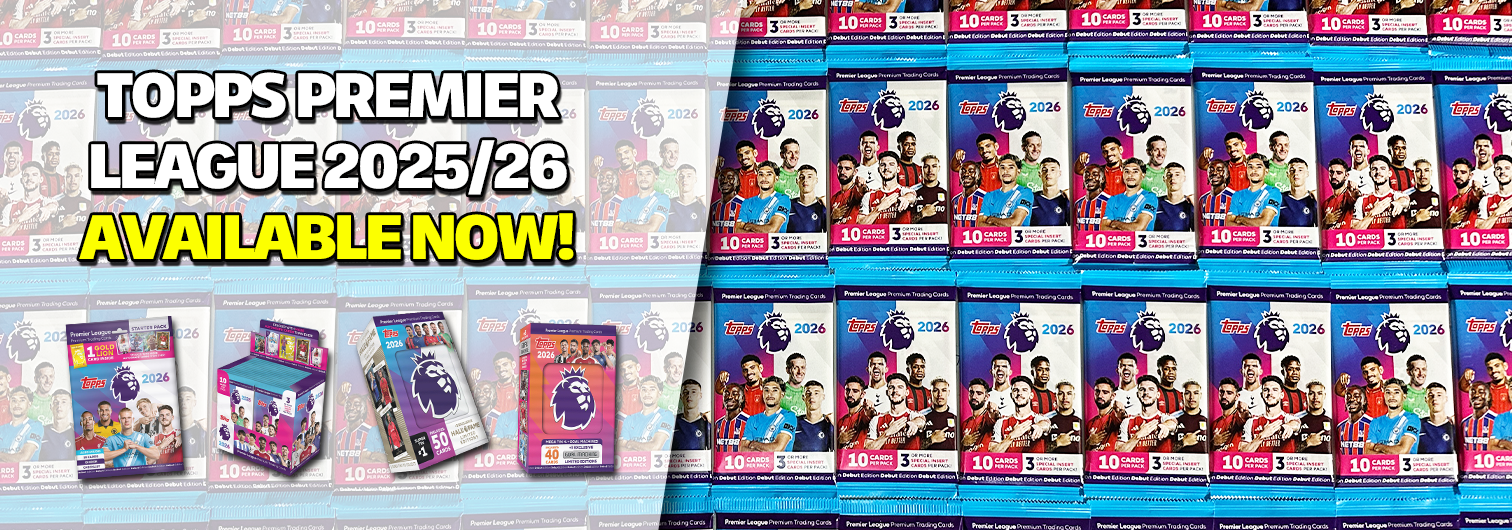 Pre-Order Topps Premier League 2025/26 Trading Cards