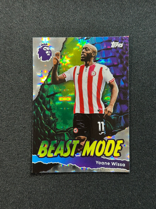 Yoane Wissa Brentford Beast Mode - Topps Premier League 2026