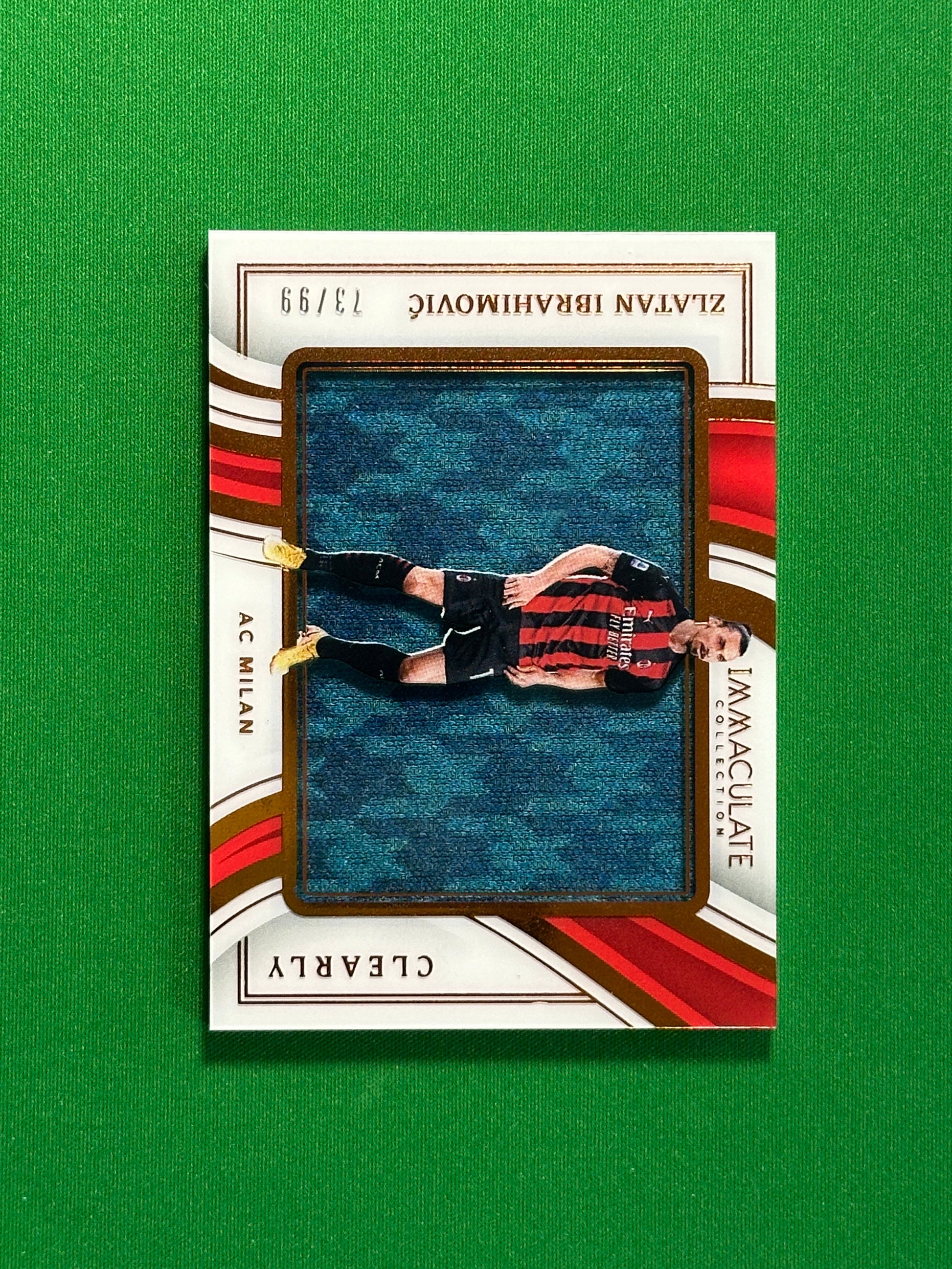 Zlatan Ibrahimovic Patch 73/99 - Panini Immaculate 2023/24