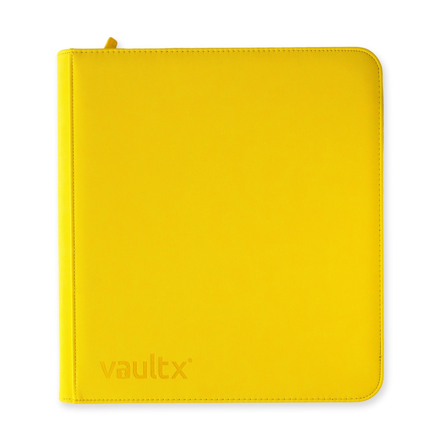 Vault X 12-Pocket Zip Binder XL - Holds 624 Cards - Sunrise Yellow