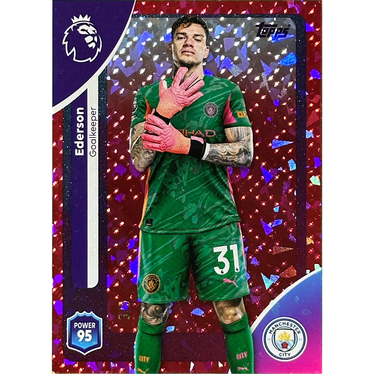 Numbered Parallels | Topps Premier League 2026