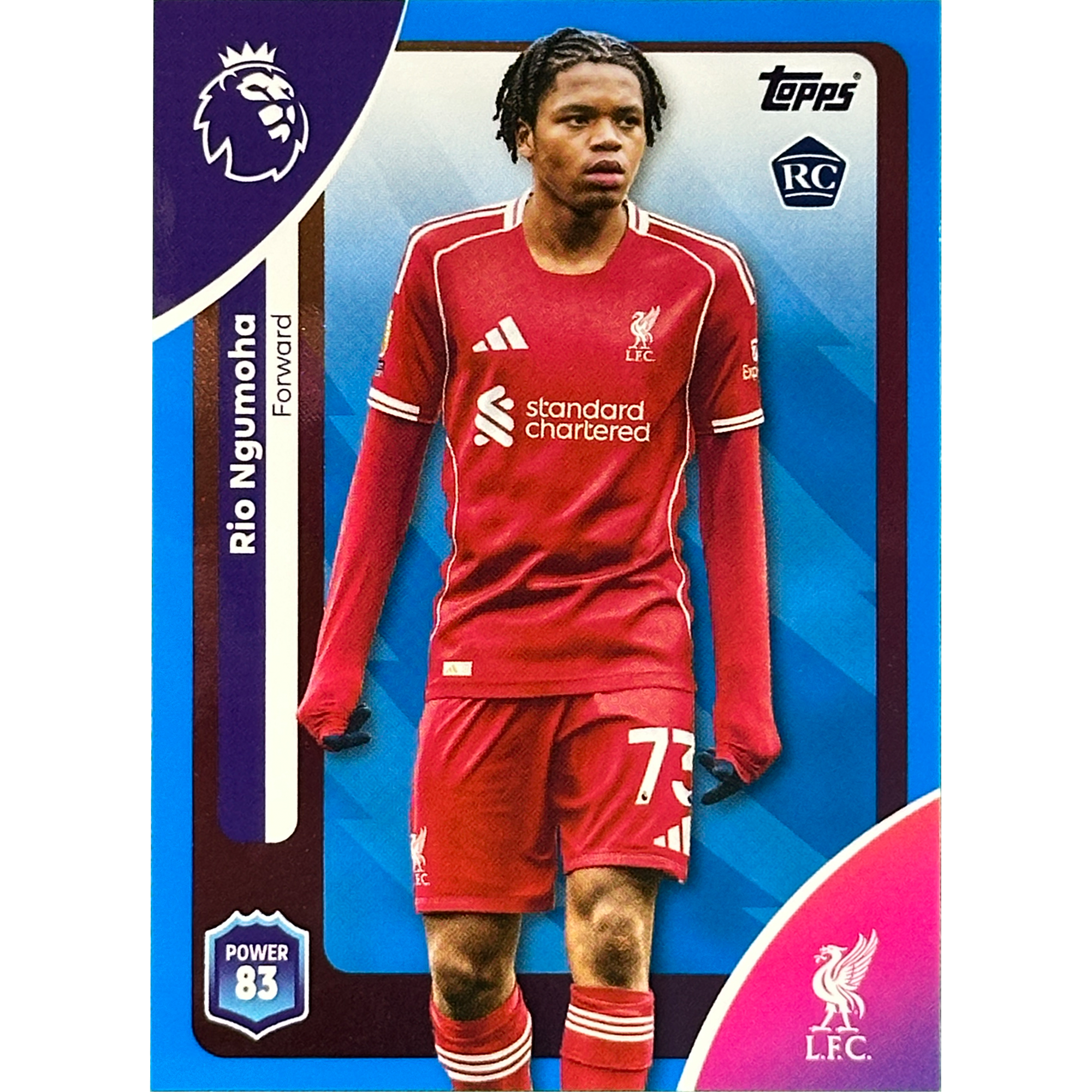 Blue Parallel | Topps Premier League 2026 – LukeSolve.com