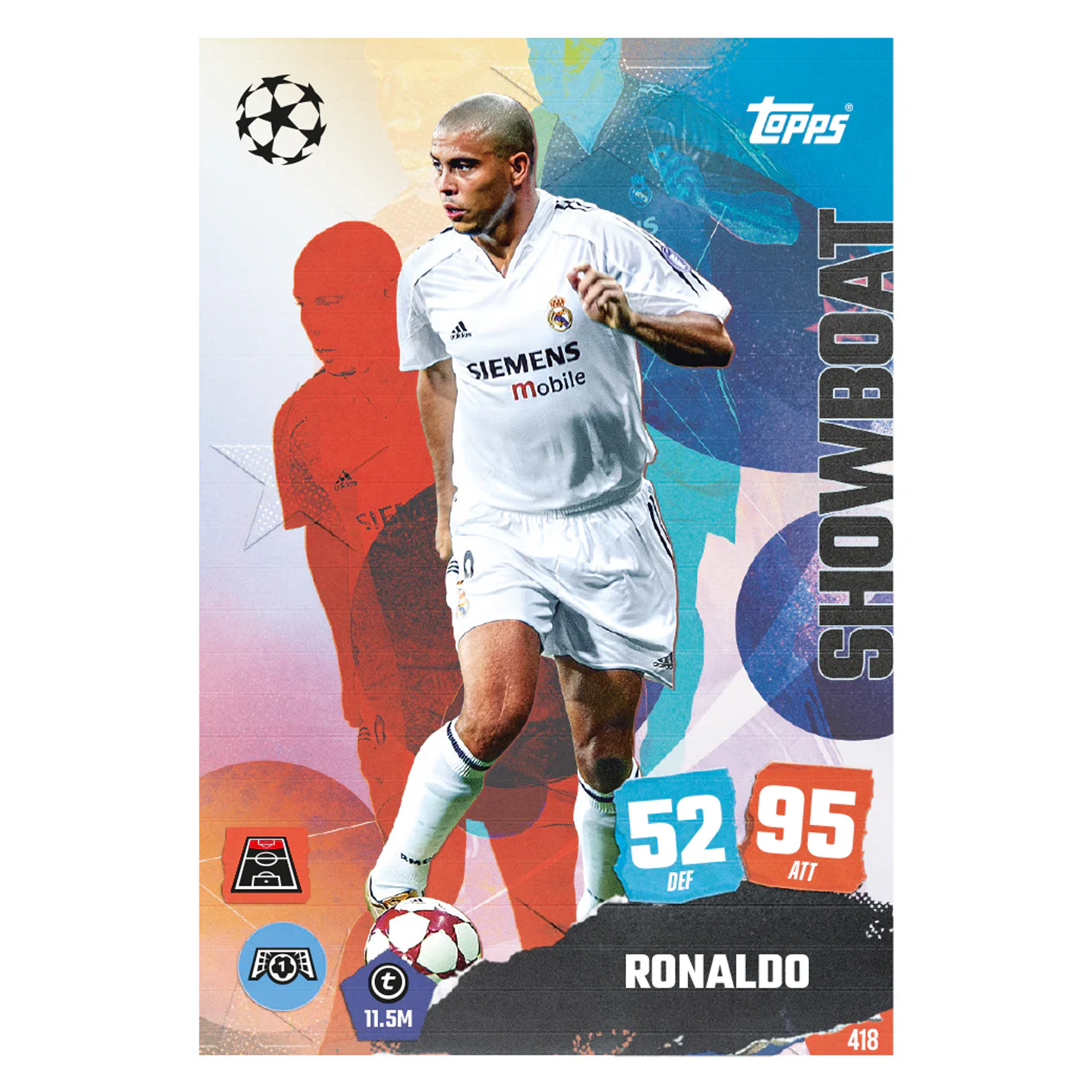Showboat | Match Attax 2025/26 – LukeSolve.com