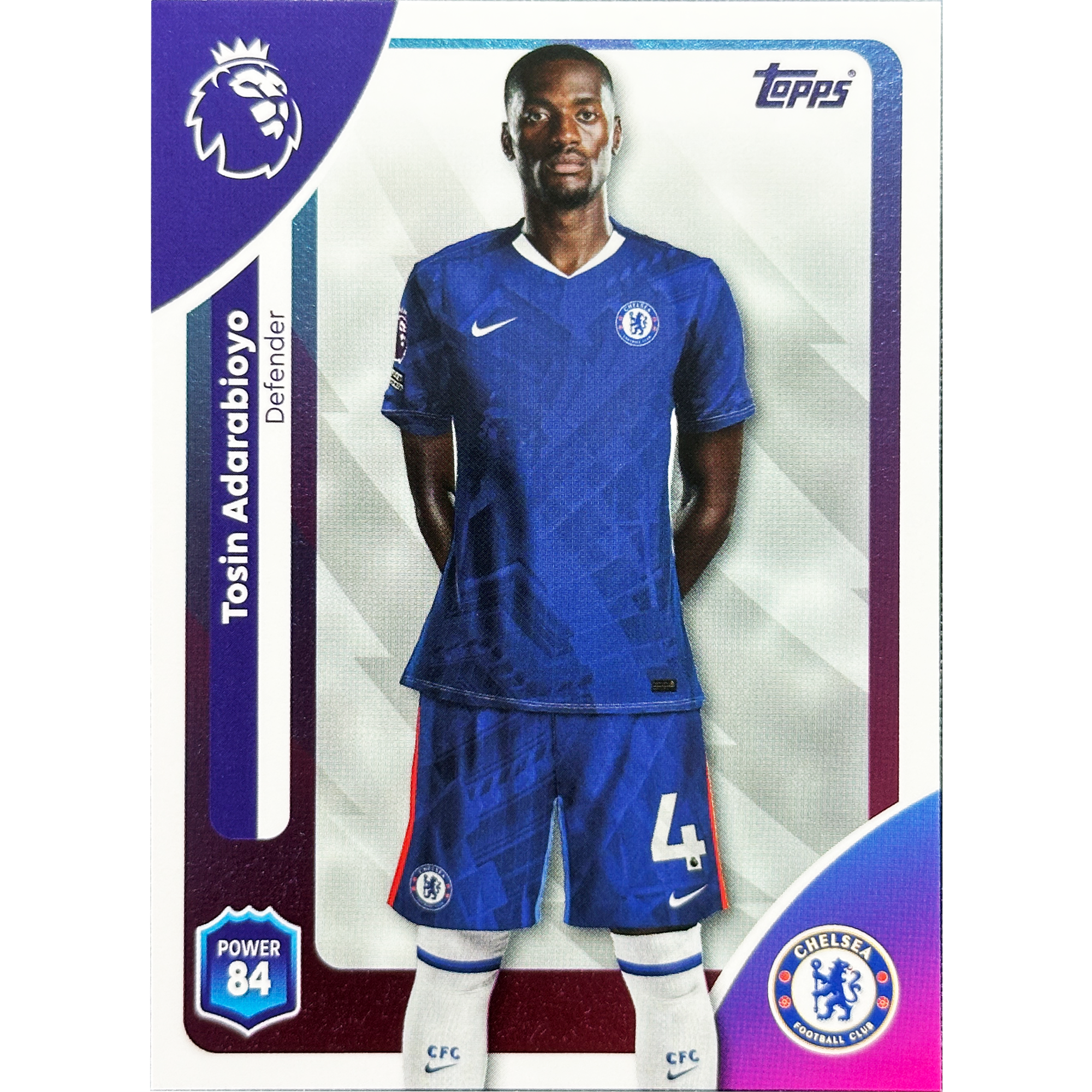 Base Cards | Topps Premier League 2026 – LukeSolve.com